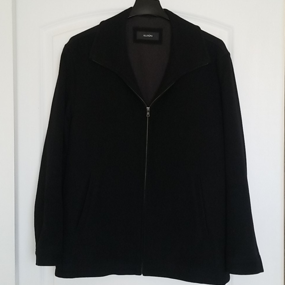 Men's Alfani Wool Blend Dress Coat Size M